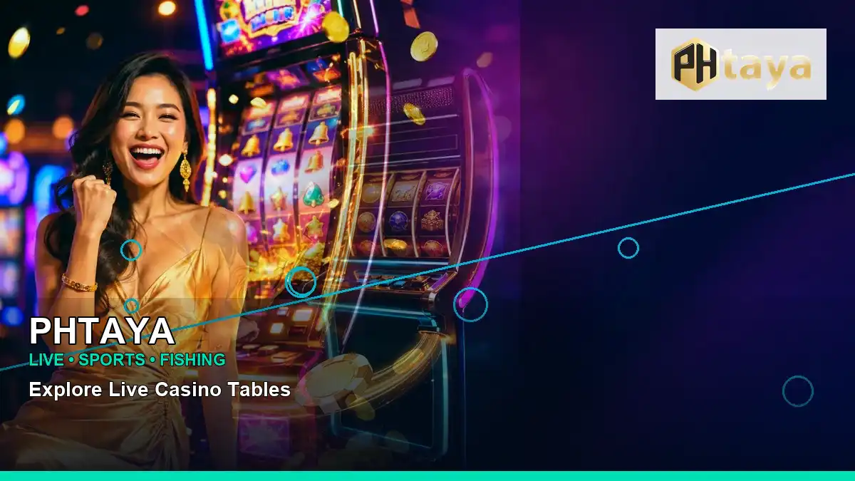 PHTAYA high-energy mobile casino first deposit rewards in a left close-up layout for Philippine players